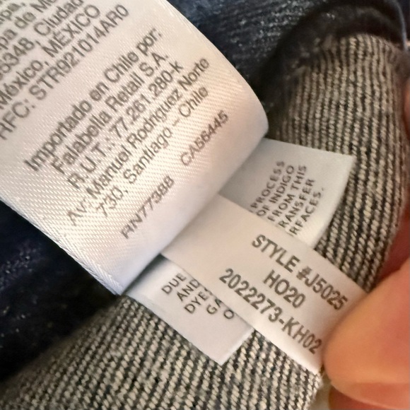 Vintage J. Crew 484 stretch Kurabo Blue Jeans women’s size 32 - Picture 13 of 13